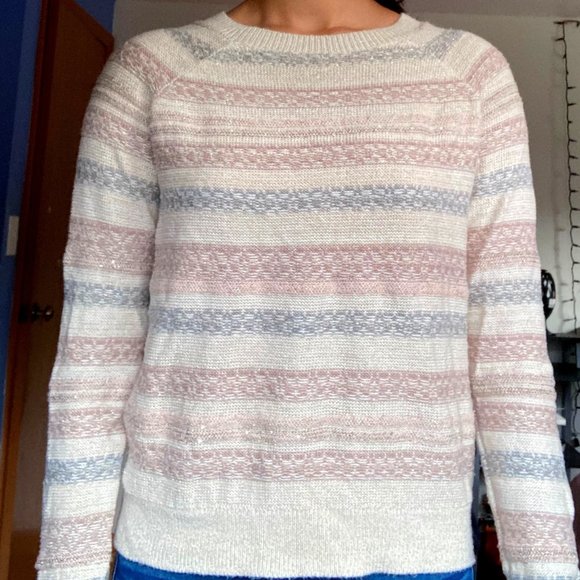 Hollister Women's Striped Knit Sweater - Picture 1 of 2